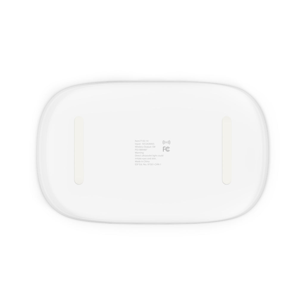 UV Phone Sanitizer & Wireless Charging Pad
