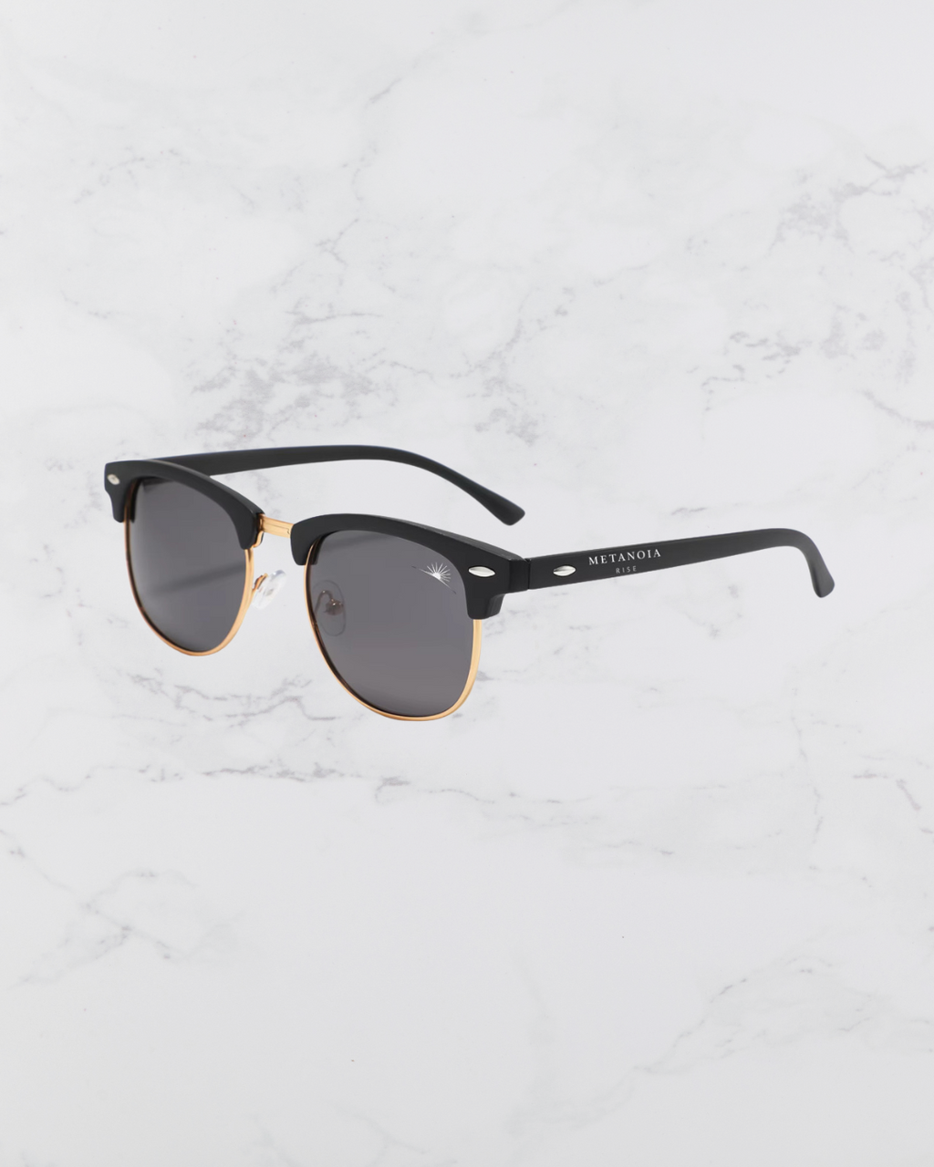 Metanoia Rise UV400 Gold Accent Sunglasses