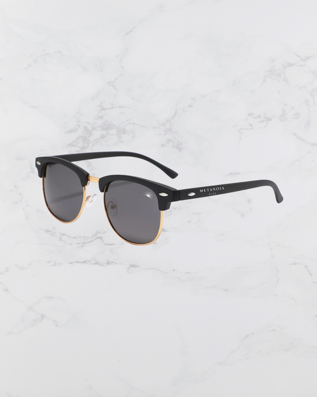 Metanoia Rise UV400 Gold Accent Sunglasses